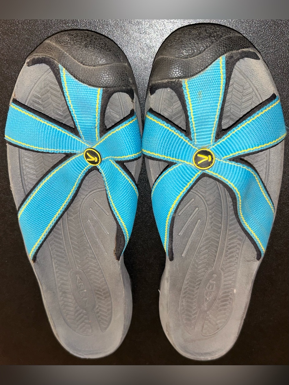Keen Women’s Size 10 Bali Sport Slide Blue Slip On Sandals